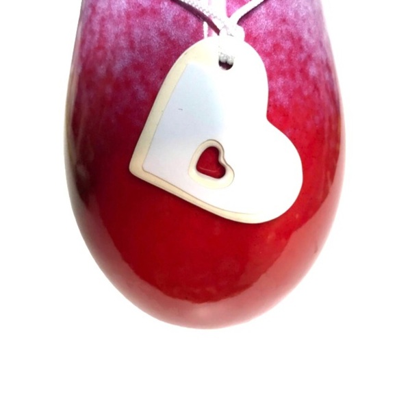 Teleflora's Charmed in Love Red & White Ombré Vase - Picture 9 of 14